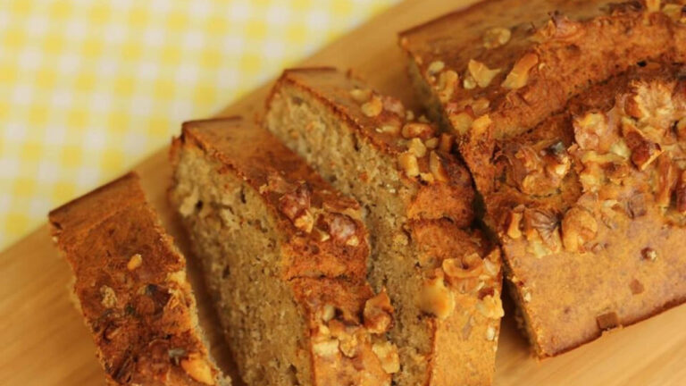 Aprende a preparar la deliciosa receta saludable de banana bread