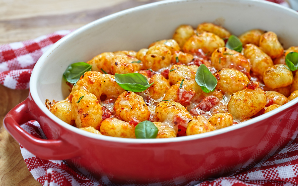Recetas de gnocchi con tomate