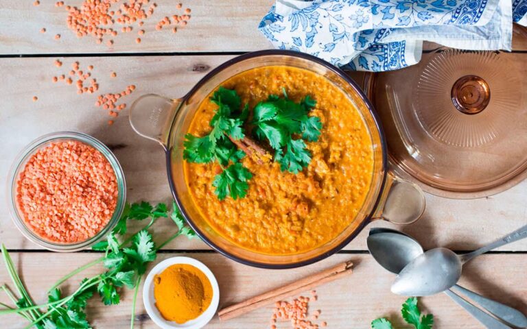 Cómo cocinar lentejas rojas fácilmente y lograr una textura ideal
